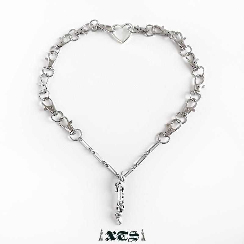 XTS キャンドル チェーン ネックレス SILVER TS0291