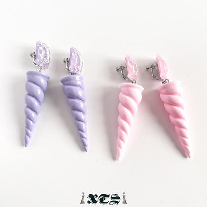 XTS Sweet Unicorn イヤリング PINK PURPLE TS0295