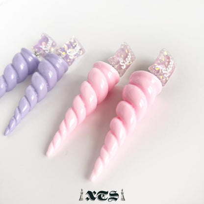 XTS Sweet Unicorn ピアス PINK PURPLE TS0295