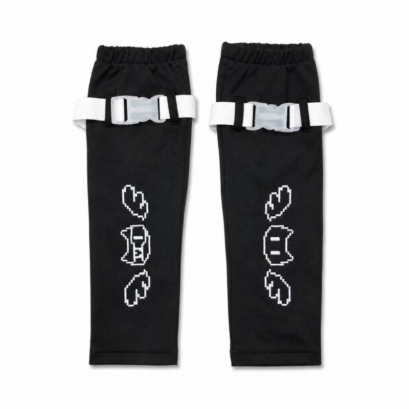 ACDC RAG ドットネコ アームカバー BLACK/WHITE