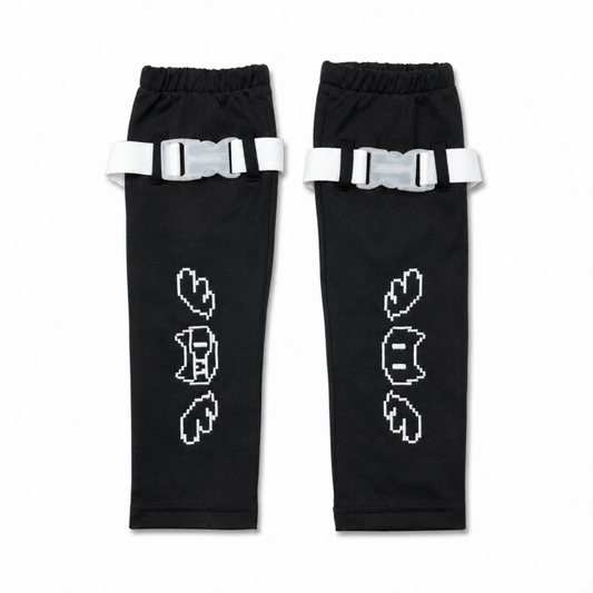 ACDC RAG ドットネコ アームカバー BLACK/WHITE
