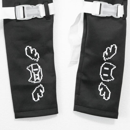 ACDC RAG ドットネコ アームカバー BLACK/WHITE
