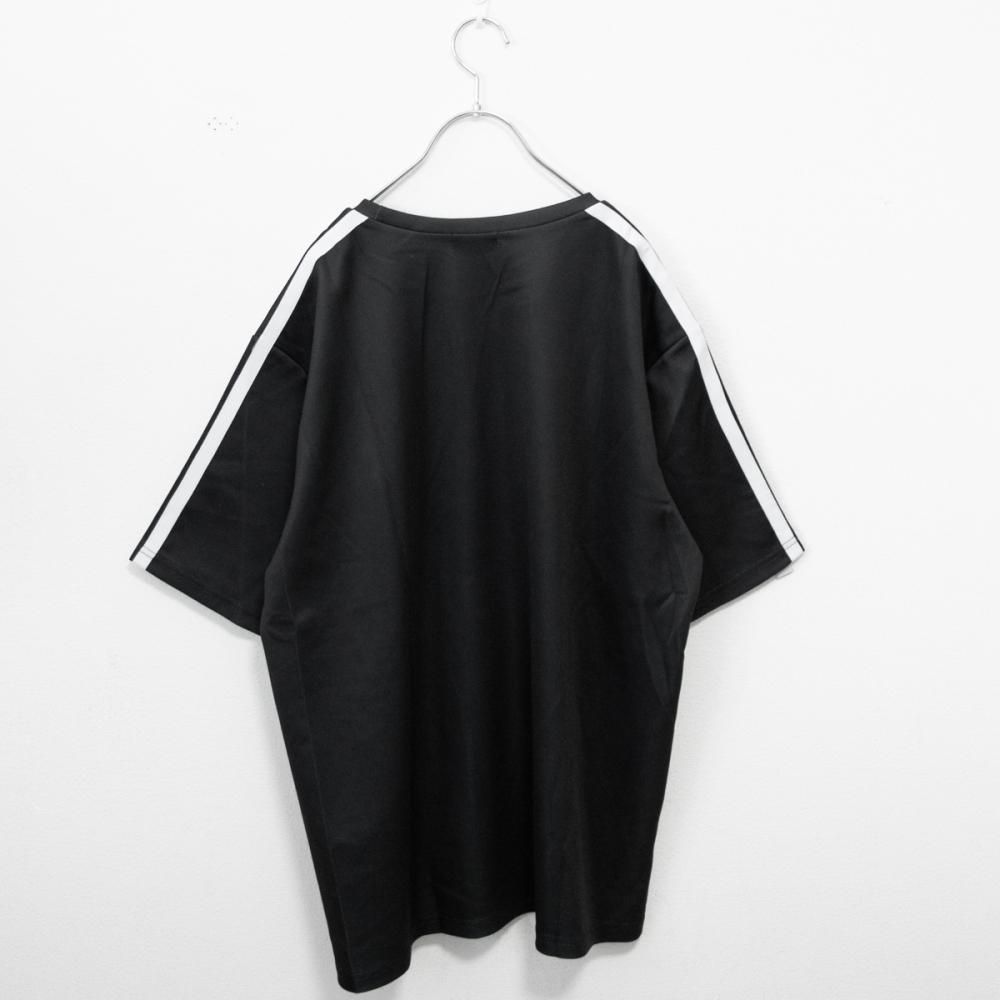 ACDC RAG ドットネコ 半袖Tシャツ BLACK/WHITE