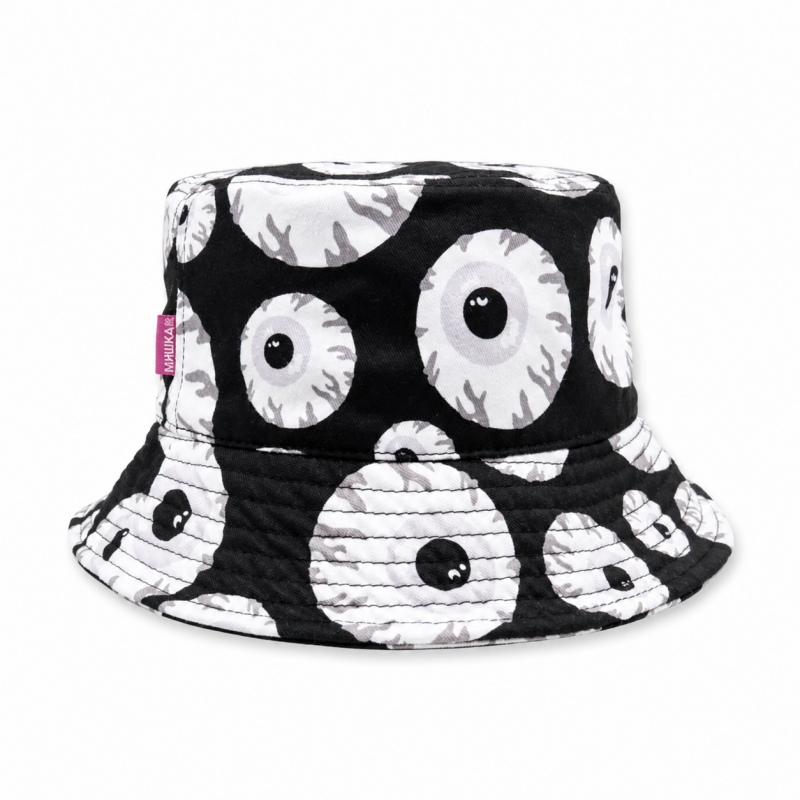 MISHKA Original Keep Watch Bucket Hat BLACK/MONO