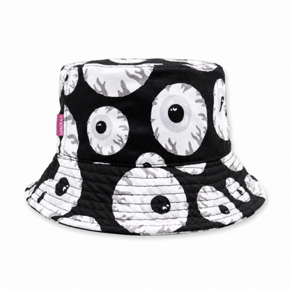 MISHKA Original Keep Watch Bucket Hat BLACK/MONO