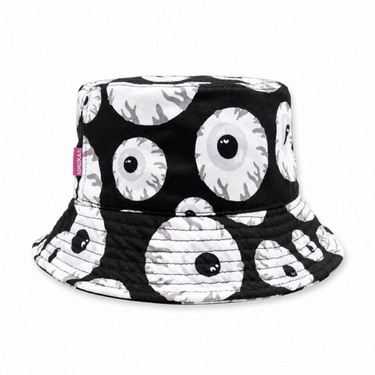 MISHKA Original Keep Watch Bucket Hat BLACK/MONO