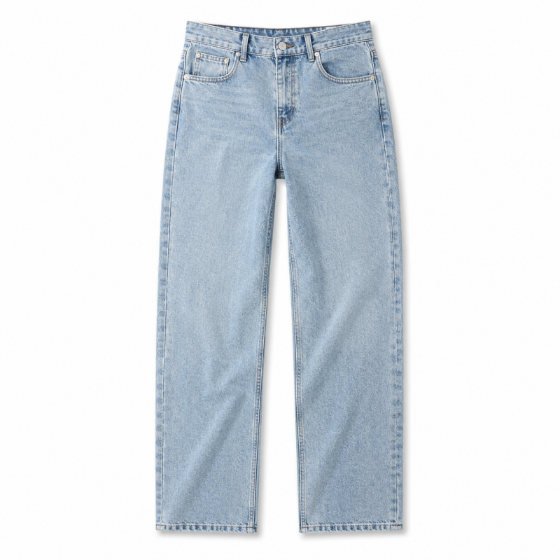 ローライズデニムパンツ LIGHT BLUE