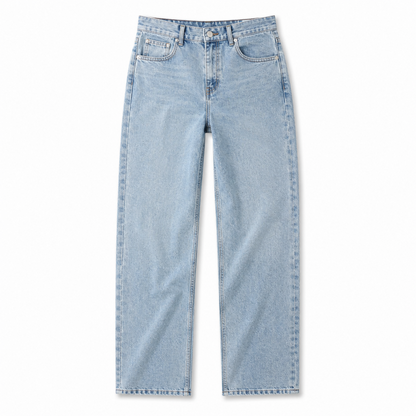 ローライズデニムパンツ LIGHT BLUE