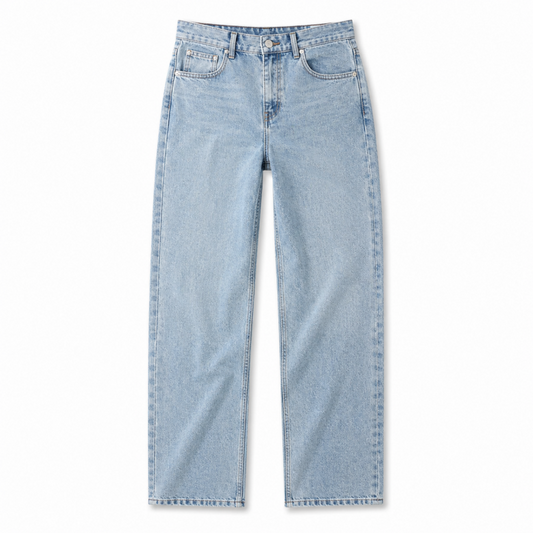 ローライズデニムパンツ LIGHT BLUE