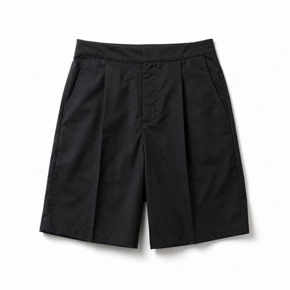 ブロードハーフパンツ BLACK