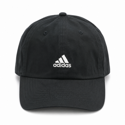 adidas Point ロゴ Embroidery キャップ BLACK