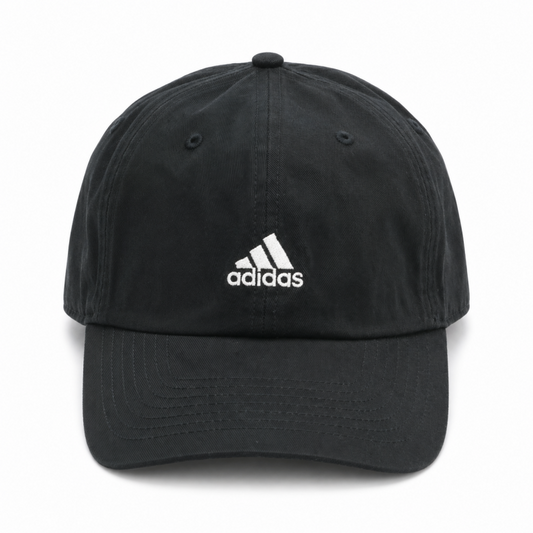 adidas Point ロゴ Embroidery キャップ BLACK