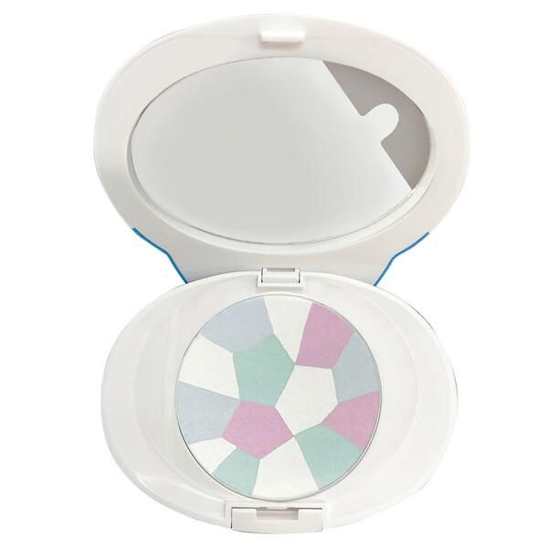 Chiikawa Die Cut Cosmetics Series Face Powder Purple Hachiware