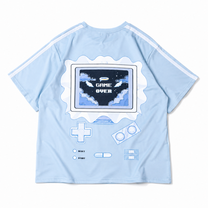 ACDC RAG GAME OVER BIG Tシャツ BLUE