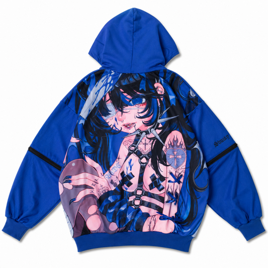 ACDC RAG x kuua HELL パーカー BLUE