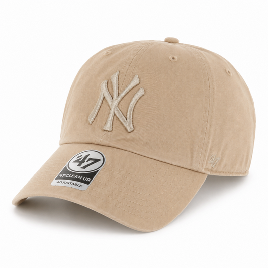 47フォーティーセブン Forty Seven Yankees Home '47 CLEAN UP BEIGE BROWN KHAKI