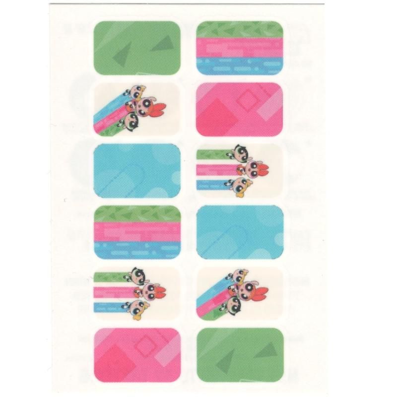 THE POWERPUFF GIRLS パワパフ ネイルステッカー