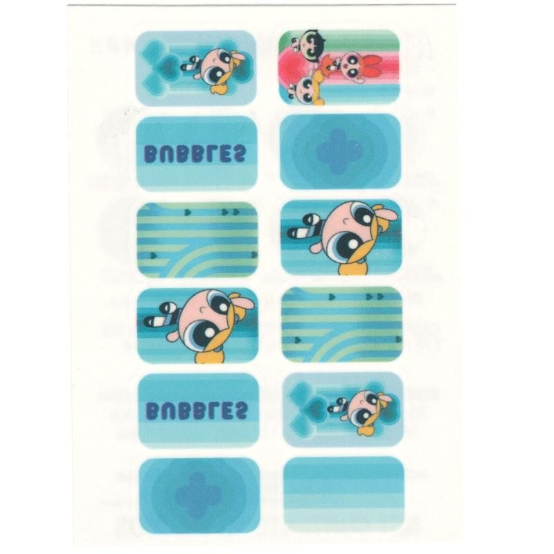 THE POWERPUFF GIRLS パワパフ ネイルステッカー