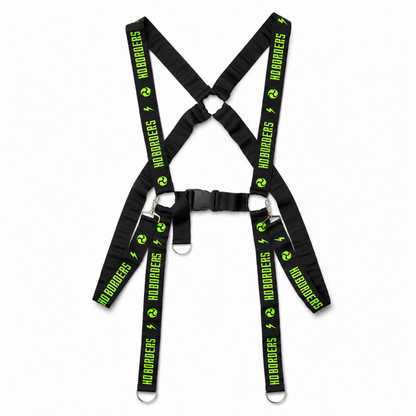 ACDC RAG 渦雷 CYBER PUNK ハーネス BLACK GREEN