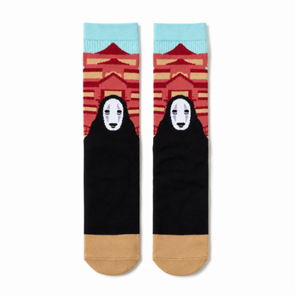 千と千尋の神隠し カオナシ クルーソックス