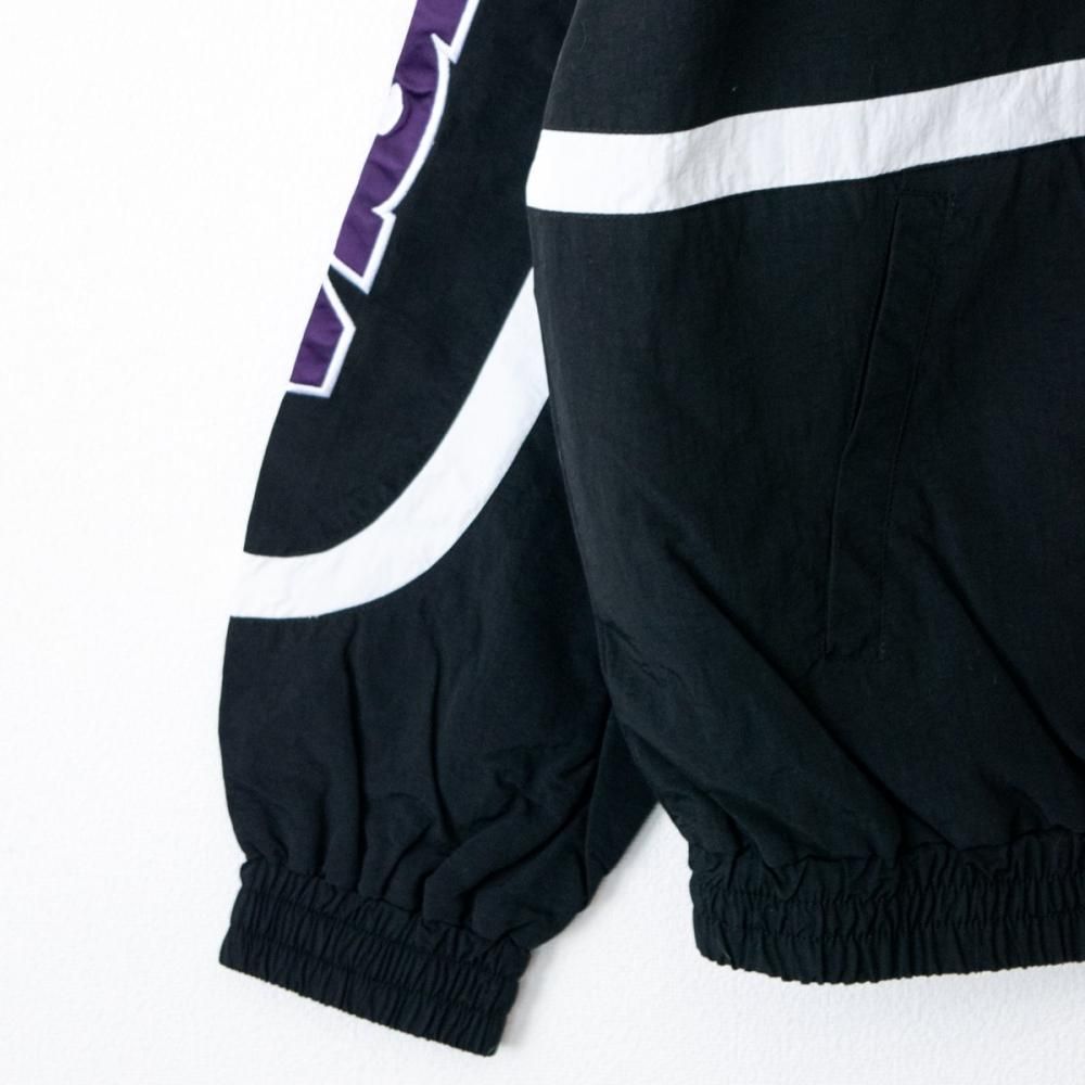 VISION STREET WEAR ナイロンモータージャケット BLACK