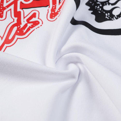HELLSTAR プリント ロンT WHITE