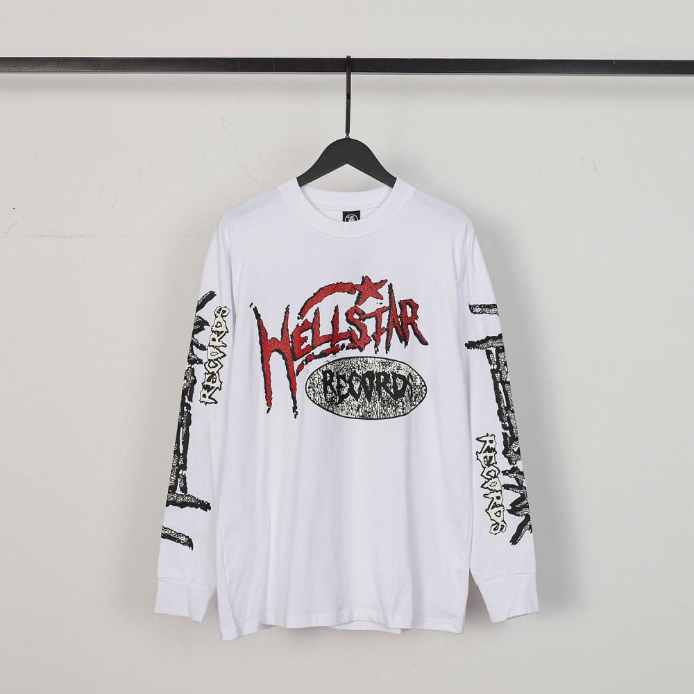 HELLSTAR PRINT LONG SHIRT WHITE – YOU ARE MY POISON