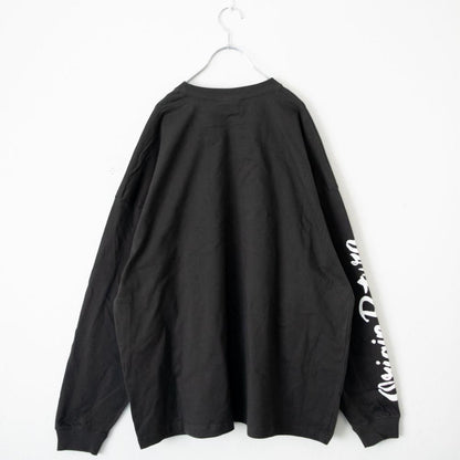 404 NOT FOUND by Gummy ビッグシルエット 長袖Tシャツ ロンT CHARCOAL
