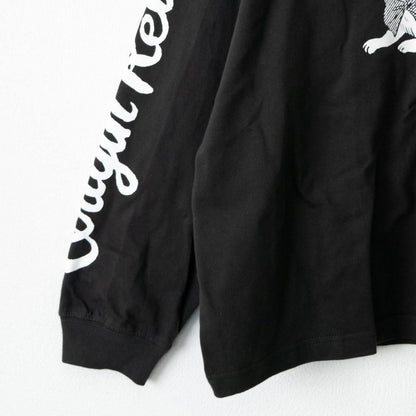 404 NOT FOUND by Gummy ビッグシルエット 長袖Tシャツ ロンT CHARCOAL