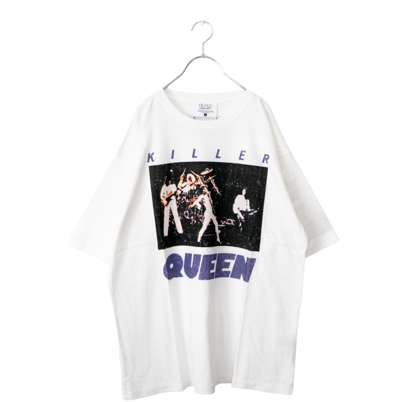 QUEEN クイーン フォト ロゴ Tシャツ WHITE – YOU ARE MY POISON