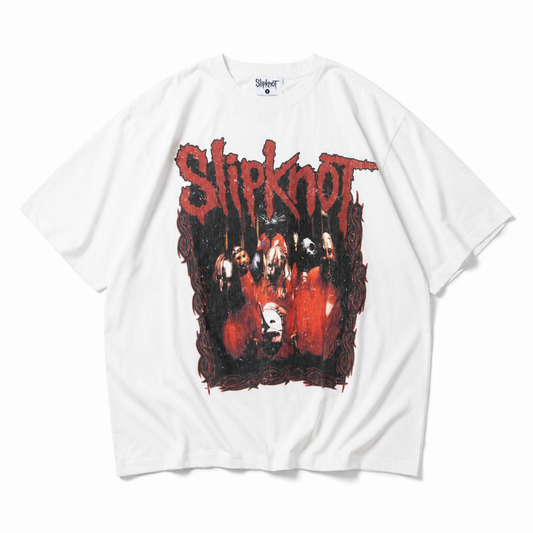 Slipknot フォトTシャツ WHITE