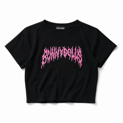 ACDC RAG バニードールズ PUNKY バニー チビ Tシャツ