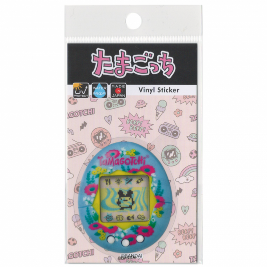 たまごっち クリアステッカー Original Tamagotchi Garden Poppies ゲーム グッズ コレクション TMGC019