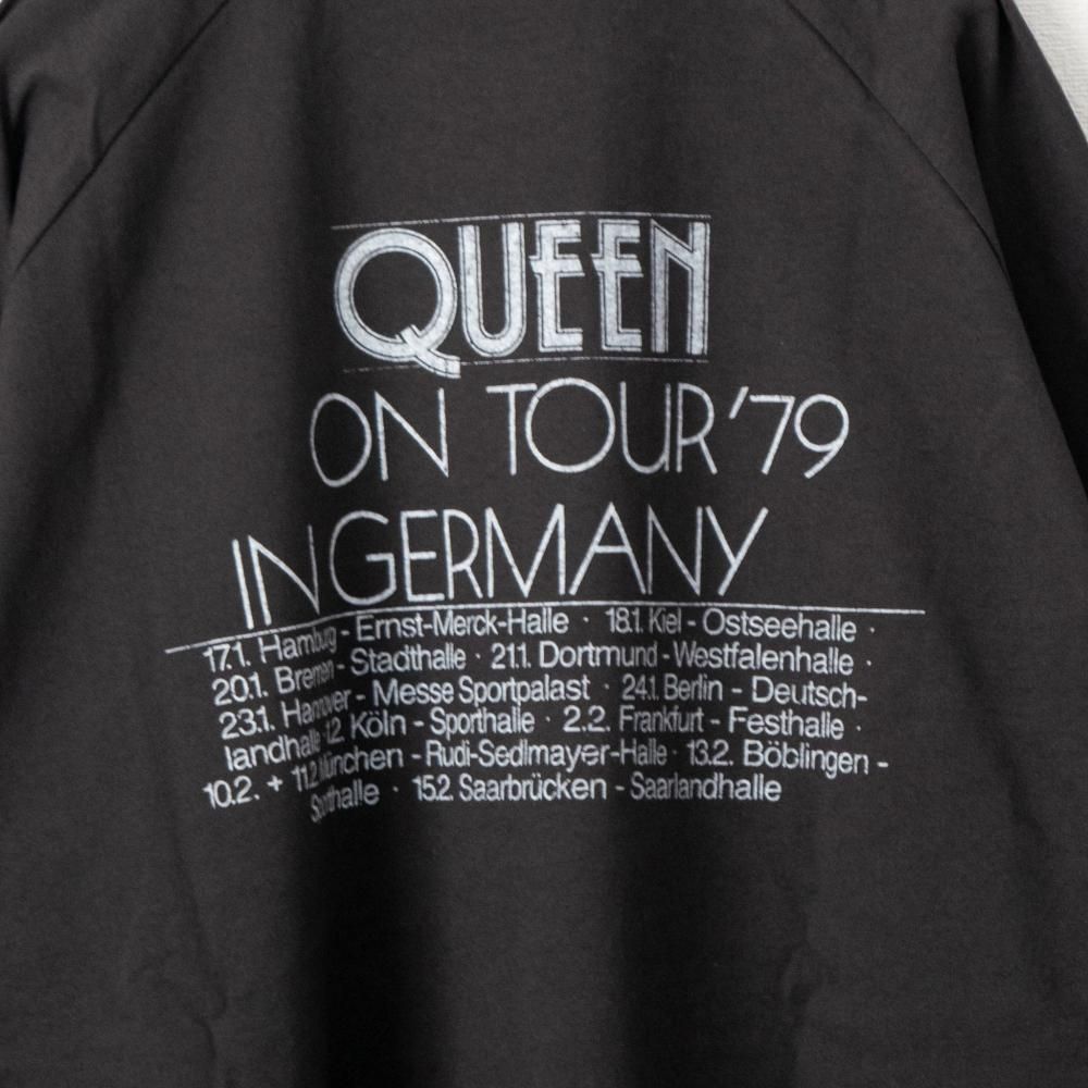 QUEEN フォトプリント ラグラン ロンT CHARCOAL