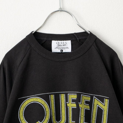 QUEEN フォトプリント ラグラン ロンT CHARCOAL