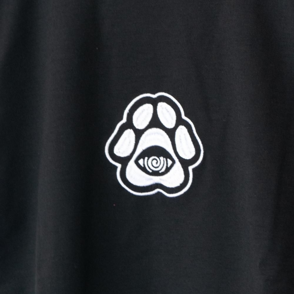 ACDC RAG  chaaaos カオス チビTシャツ BLACK/WHITE