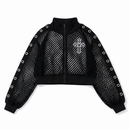 ACDC RAG  chaaaos カオス メッシュジャケット BLACK