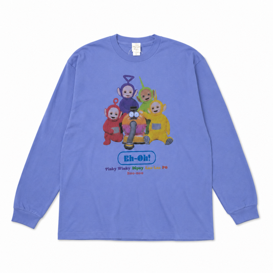 テレタビーズ 長袖Tシャツ ロンT エッオー BLUE TB1270
