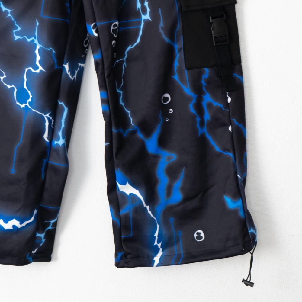 ACDC RAG メンダコサイバー ジッパーセパレート ロングパンツ BLUE BLACK