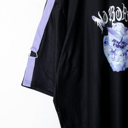ACDC RAG LOVE PUNK BIG Tシャツ BLACK PURPLE