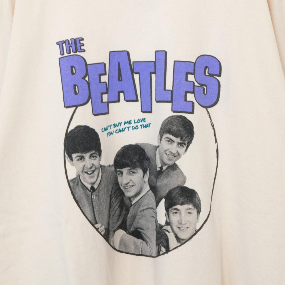 THE BEATLES ビートルズ サークルフォト ロンT WHITE