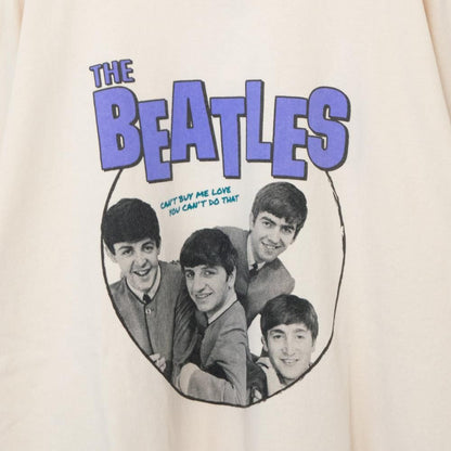 THE BEATLES ビートルズ サークルフォト ロンT WHITE