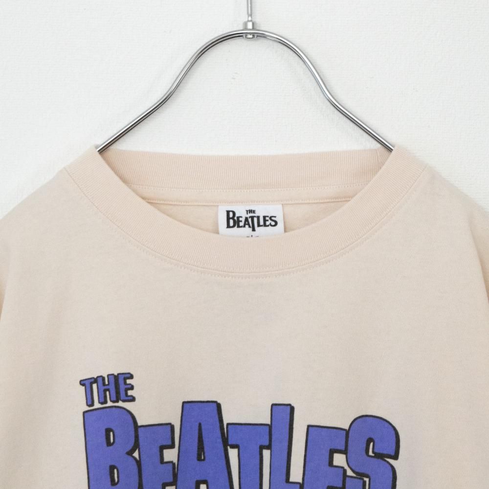 THE BEATLES ビートルズ サークルフォト ロンT WHITE