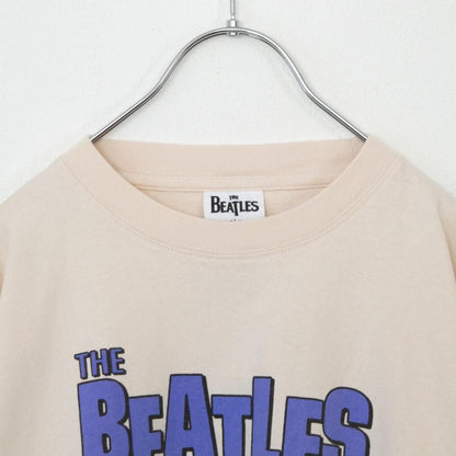 THE BEATLES ビートルズ サークルフォト ロンT WHITE