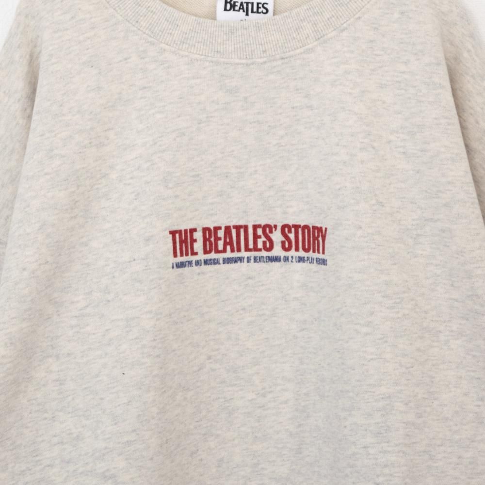 THE BEATLES ビートルズ ユニオンジャック スウェット WHITE