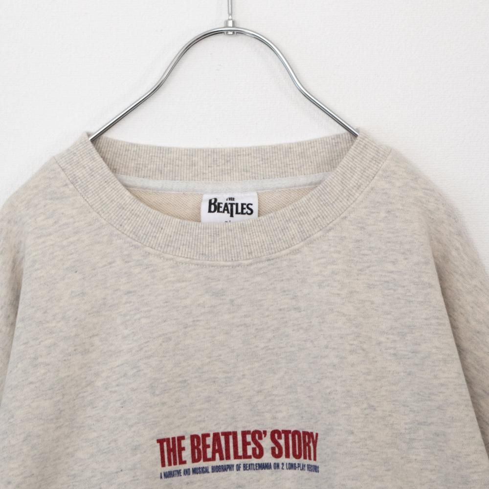 THE BEATLES ビートルズ ユニオンジャック スウェット WHITE