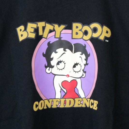BETTY BOOP ベティちゃん ロンT BLACK