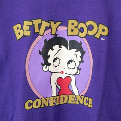 BETTY BOOP ベティちゃん ロンT PURPLE