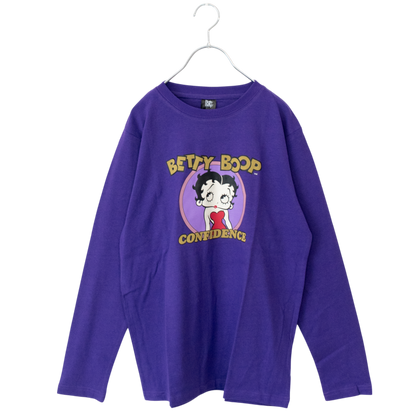 BETTY BOOP ベティちゃん ロンT PURPLE