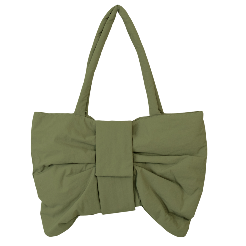 ナイロン 中綿 リボントート GREEN